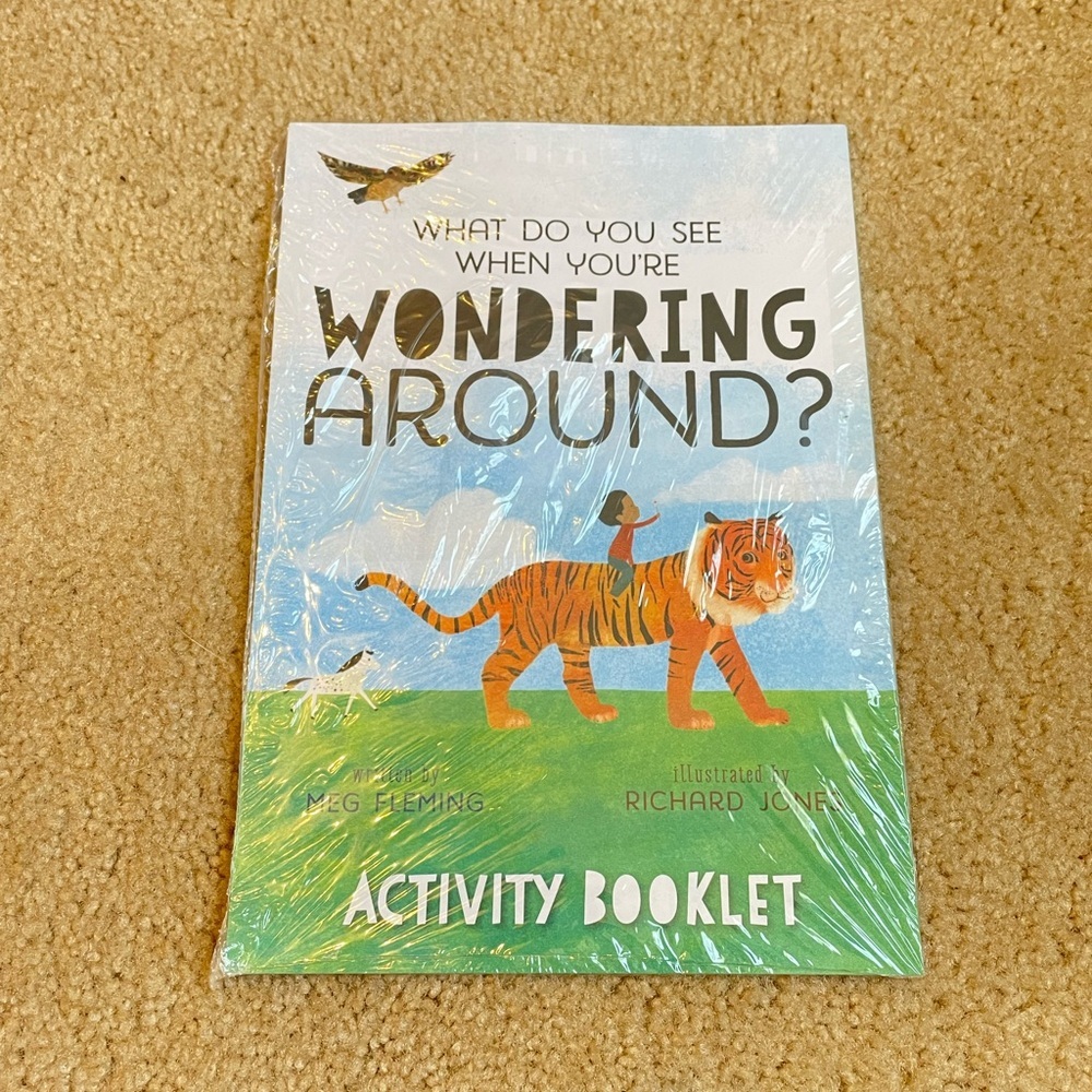 What do you wonder when you wander outside? Kids Actually Booklet